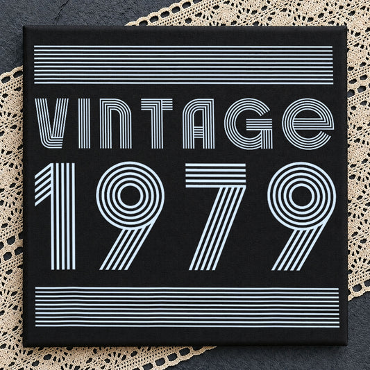 Vintage 1979 PNG, 45th Birthday Retro Design, Birthday PNG