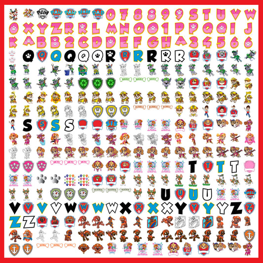 Paw Patrol Mega Bundle SVG| SvgBundleHub