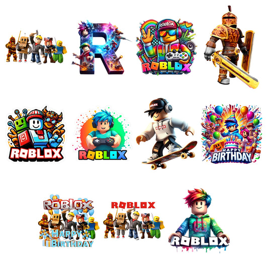 Roblox Gaming Characters Bundle PNG | SvgBundleHub