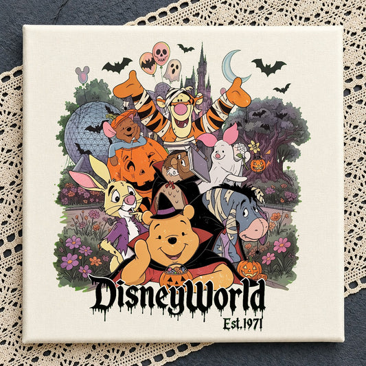Winnie Pooh Halloween Disney World PNG | SvgBundleHub