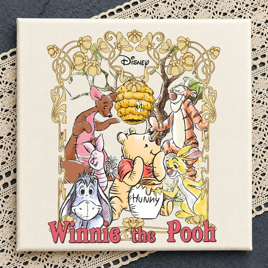 Winnie the Pooh Friends Vintage PNG | SvgBundleHub