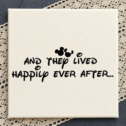 Disney Happily Ever After SVG, Mickey Mouse SVG, Wedding PNG