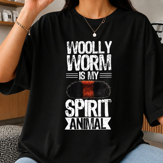 Woolly Worm Is My Spirit Animal Caterpillar PNG