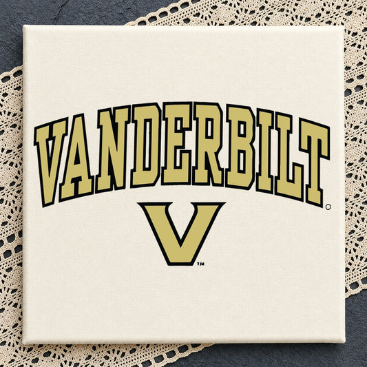 Vanderbilt Commodores Arched Logo Cricut Cut File SVG