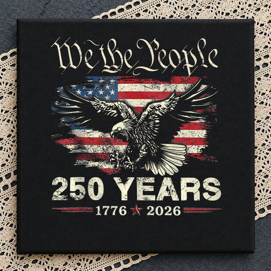 We The People 250 Years PNG, American Eagle Flag PNG, 4th Of July PNG