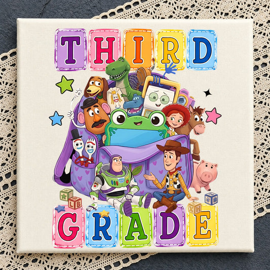 Toy Story Back to School Grade Bundle PNG v2 | SvgBundleHub