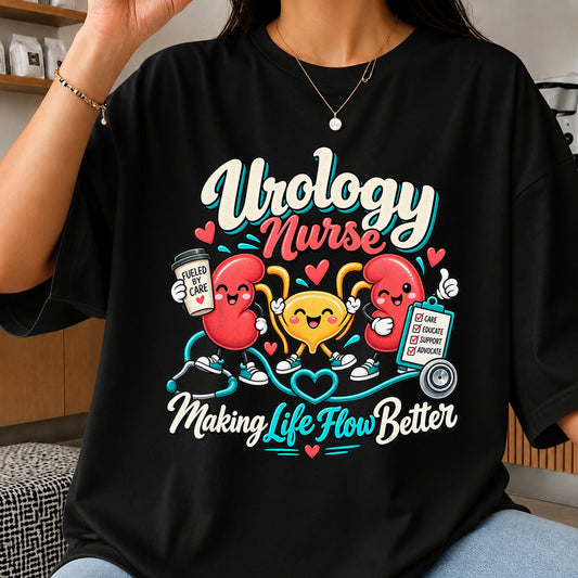 Urology Nurse Making Life Flow Better Kawaii PNG