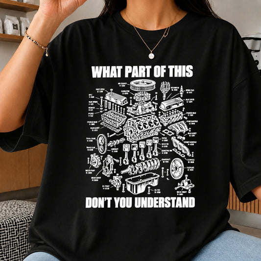 What Part Of This Don't You Understand Car Engine SVG