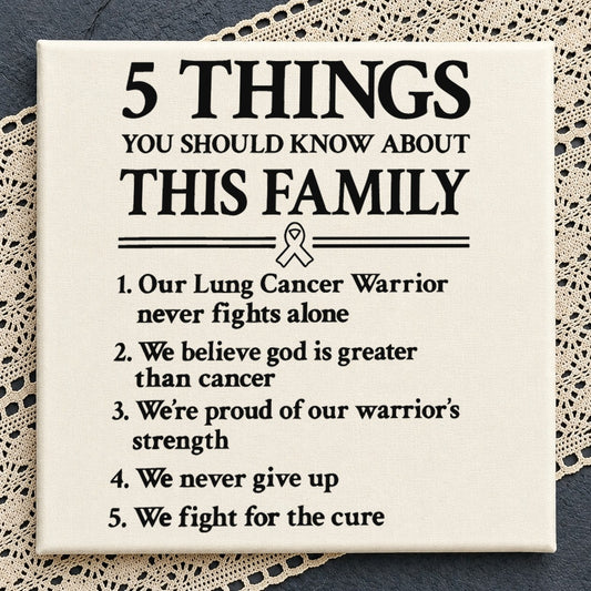 5 Things You Should Know This Family Lung Cancer SVG