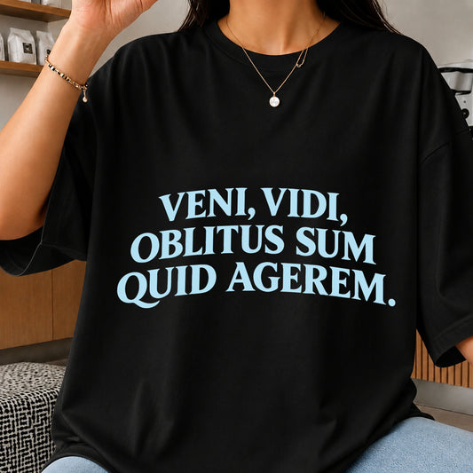 Veni Vidi Oblitus Sum Quid Agerem Latin Humor SVG
