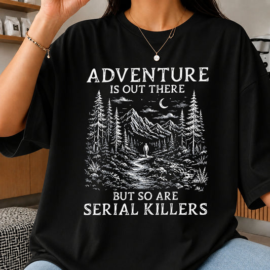 Adventure Is Out There SVG, Dark Forest Hiking Cricut Design