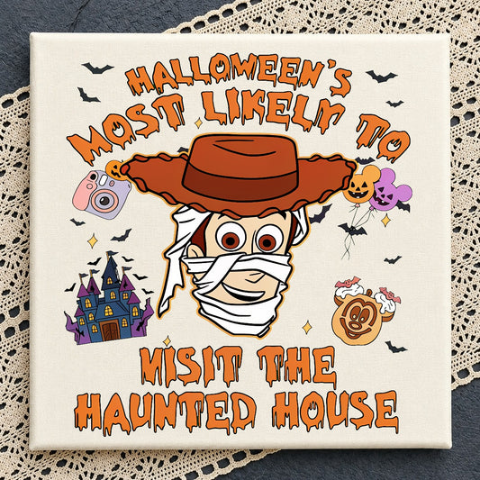 Woody Haunted House Halloween PNG, Funny Toy | SvgBundleHub
