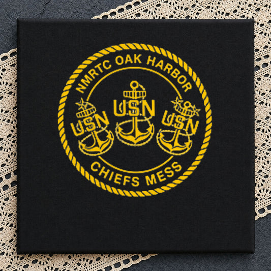 USN Chiefs Mess Oak Harbor PNG, Navy Anchor Badge, Military PNG