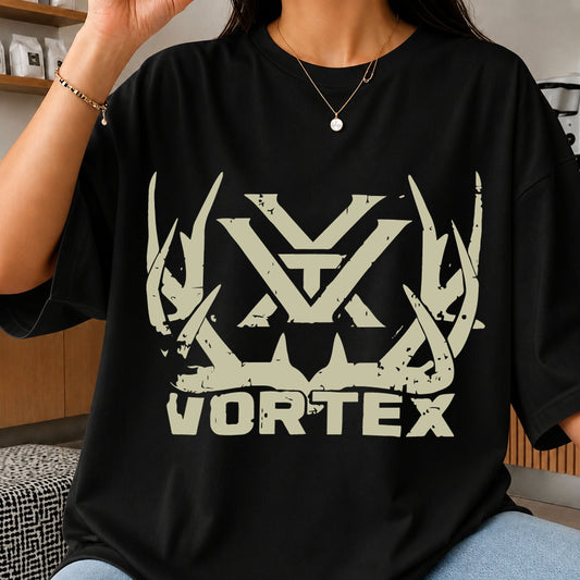 Vortex Optics Antler Logo SVG, Hunting Cricut Cut File