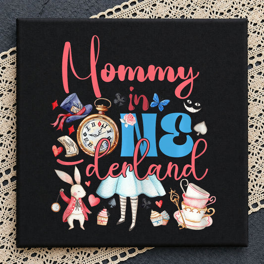 Wonderland Mom PNG, Mommy Onederland Birthday PNG, Alice PNG