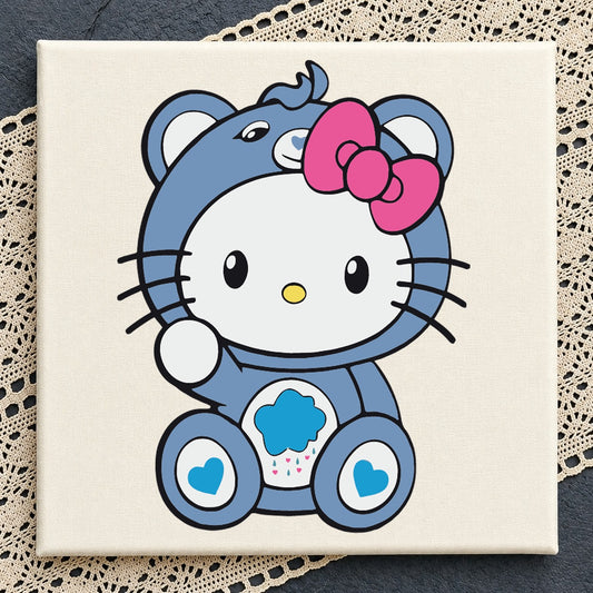 Hello Kitty Rainy Day SVG, Cute Character Cricut Clipart