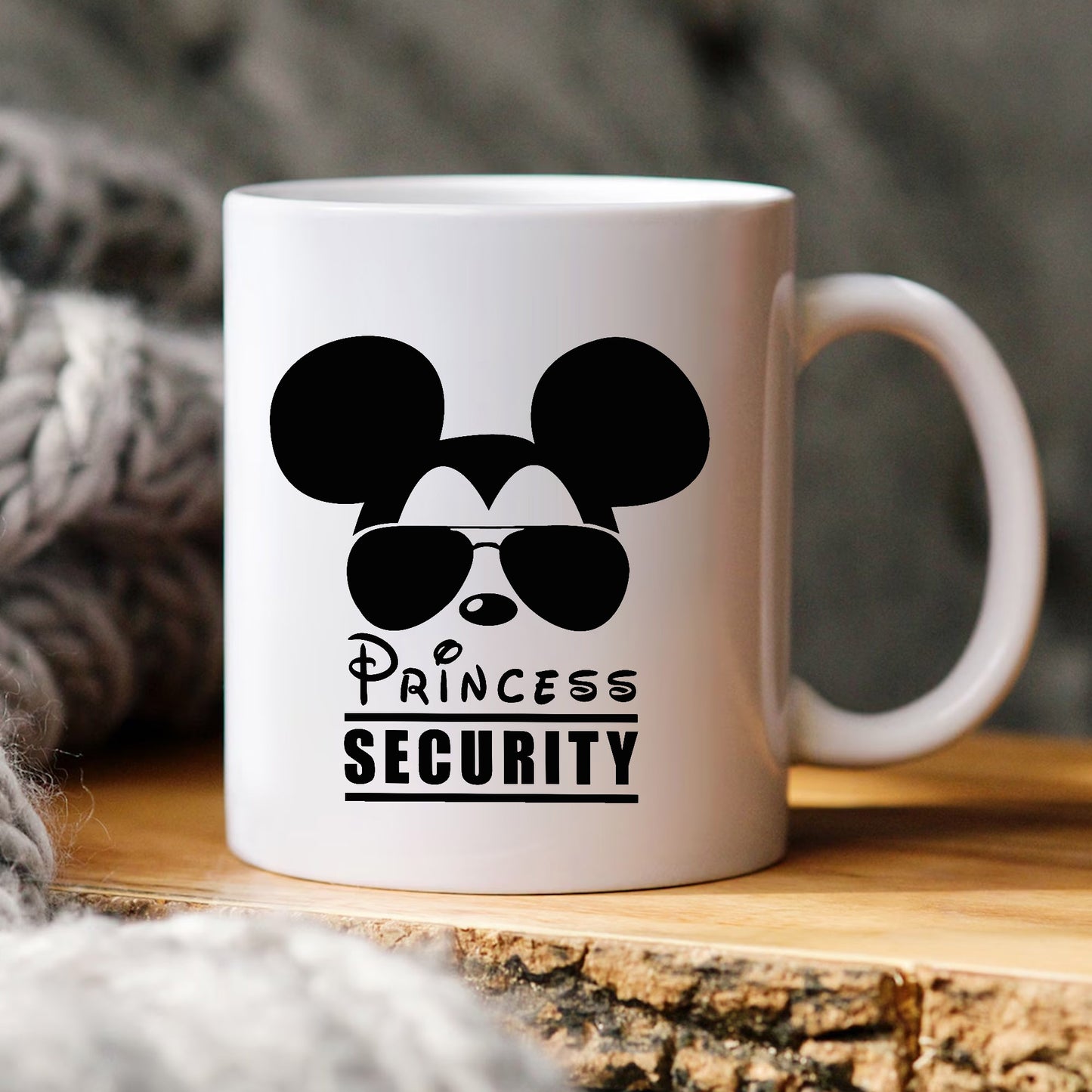 Mickey Mouse Princess Security SVG, Disney Dad SVG PNG, Family Trip SVG