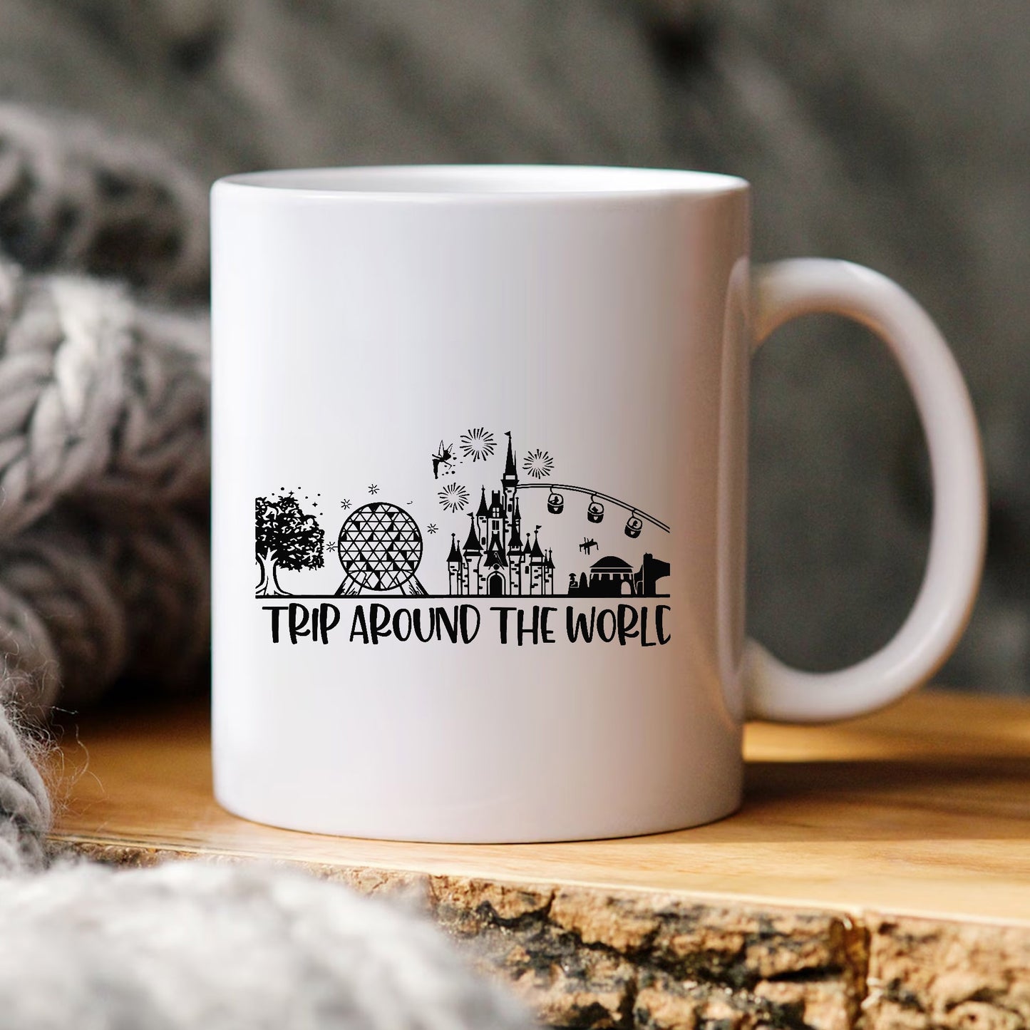 Disney Trip Around The World SVG, Disney Castle SVG, Vacation PNG SVG