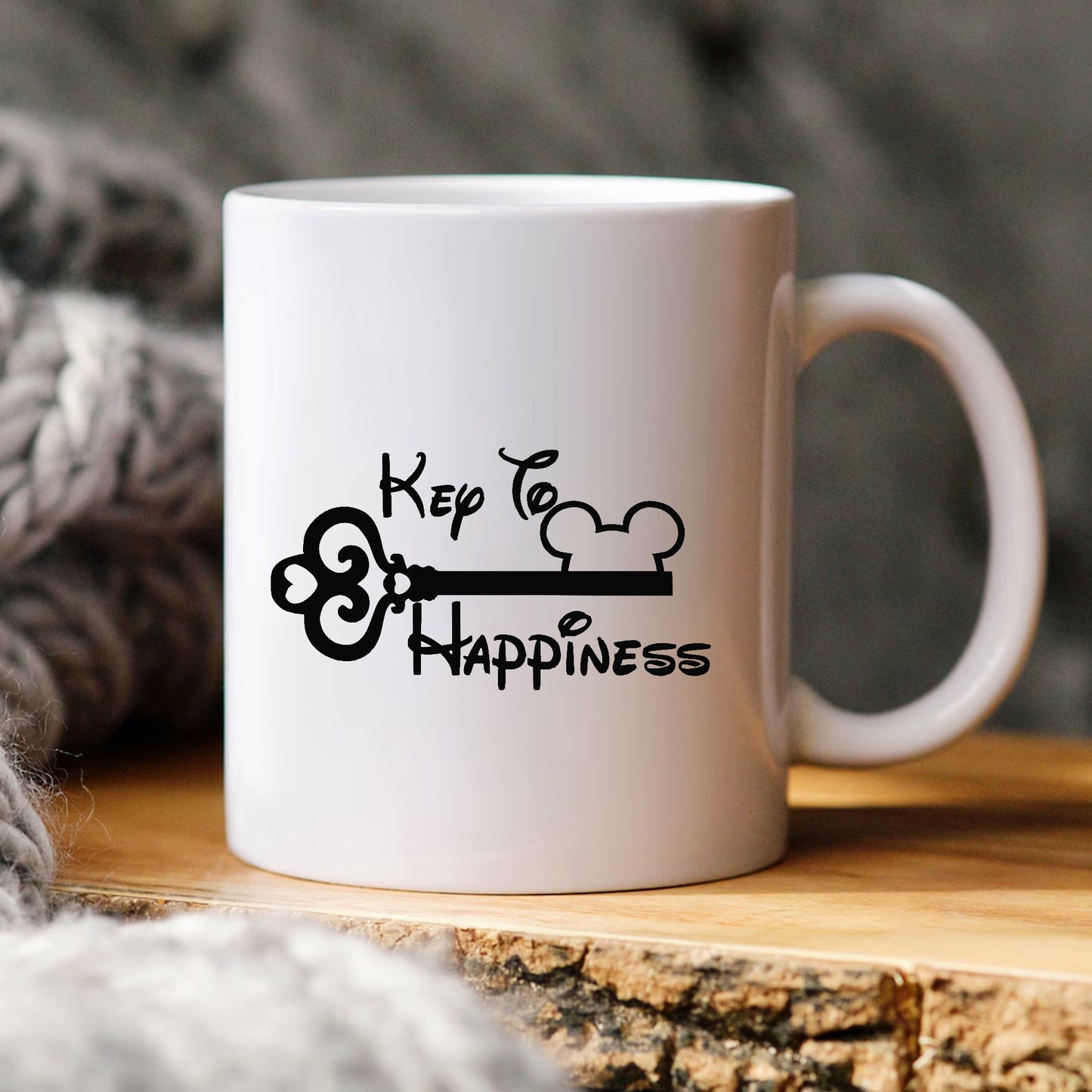 Key To Happiness Disney SVG, Mickey Ears Key SVG PNG, Disney Magic Key SVG