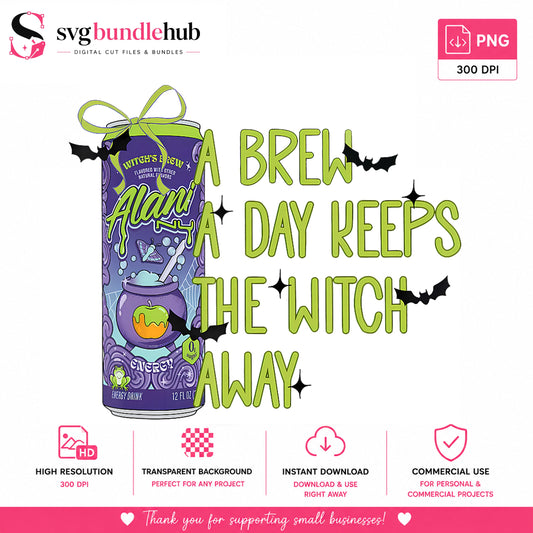 Alani Nu Witchs Brew Halloween Energy Drink, A Brew A Day Keeps The