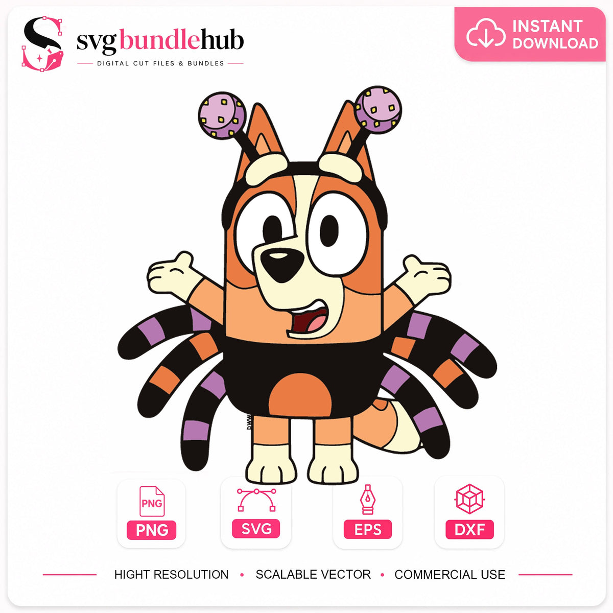 Blinky Halloween Spider Costume SVG, Craft File Design v18