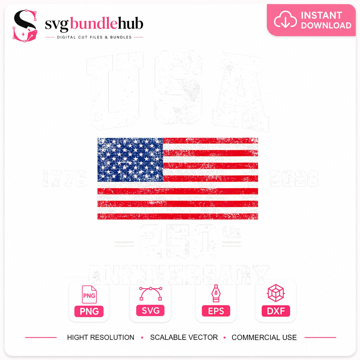 Distressed USA Flag Grunge Patriotic 4th Of July PNG