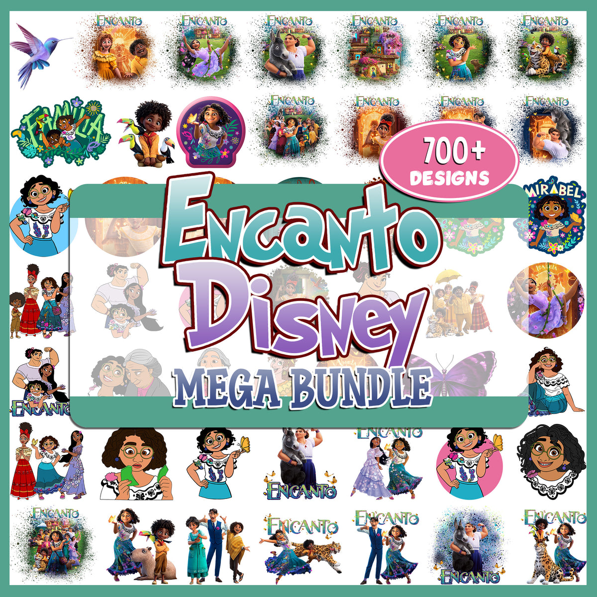 Encanto Disney Mega Bundle SVG PNG | SvgBundleHub