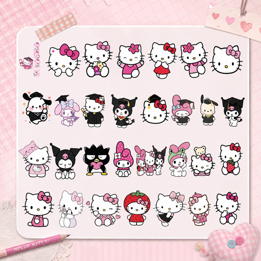 Hello Kitty & Friends Bundle PNG | SvgBundleHub