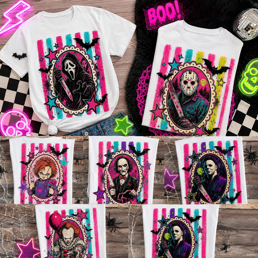 Horror Character Halloween Bundle PNG | SvgBundleHub