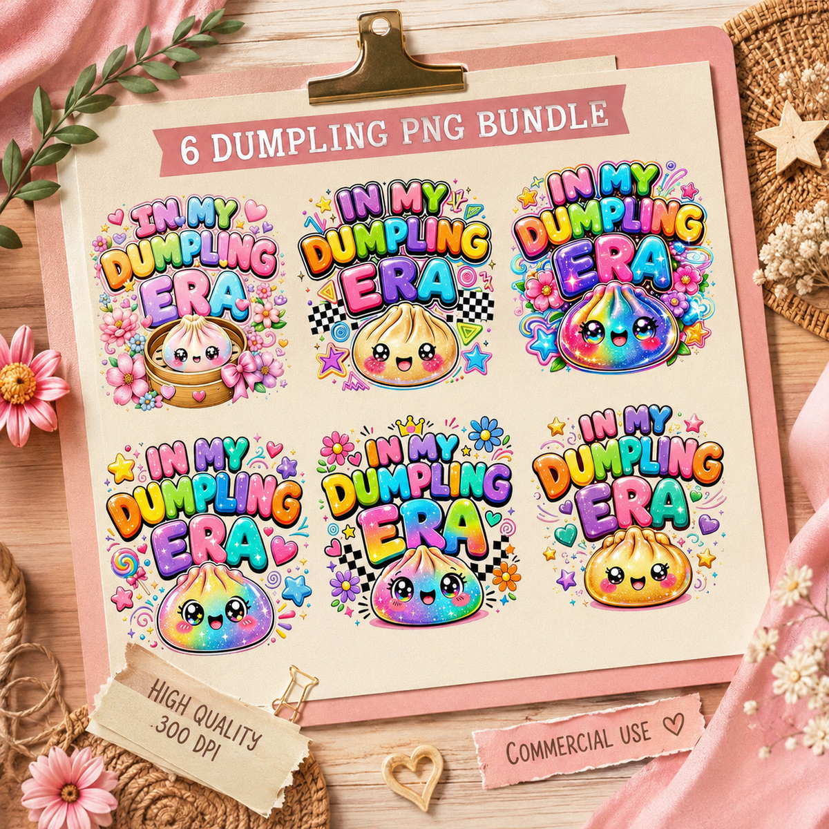 In My Dumpling Era PNG Bundle | SvgBundleHub