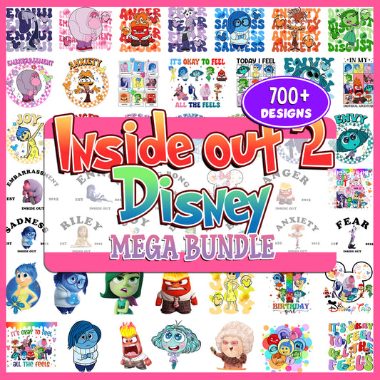 Inside Out 2 Emotions Bundle SVG PNG | SvgBundleHub