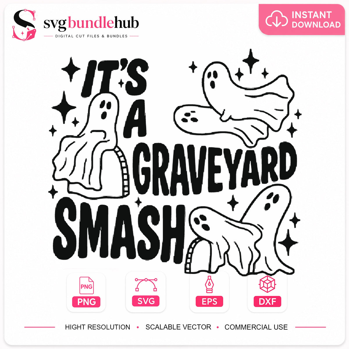 It's A Graveyard Smash Halloween SVG