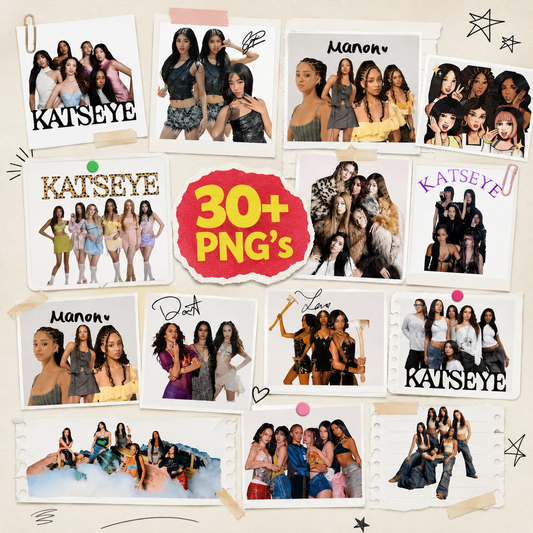 Katseye Kpop Girl Group PNG Bundle | SvgBundleHub