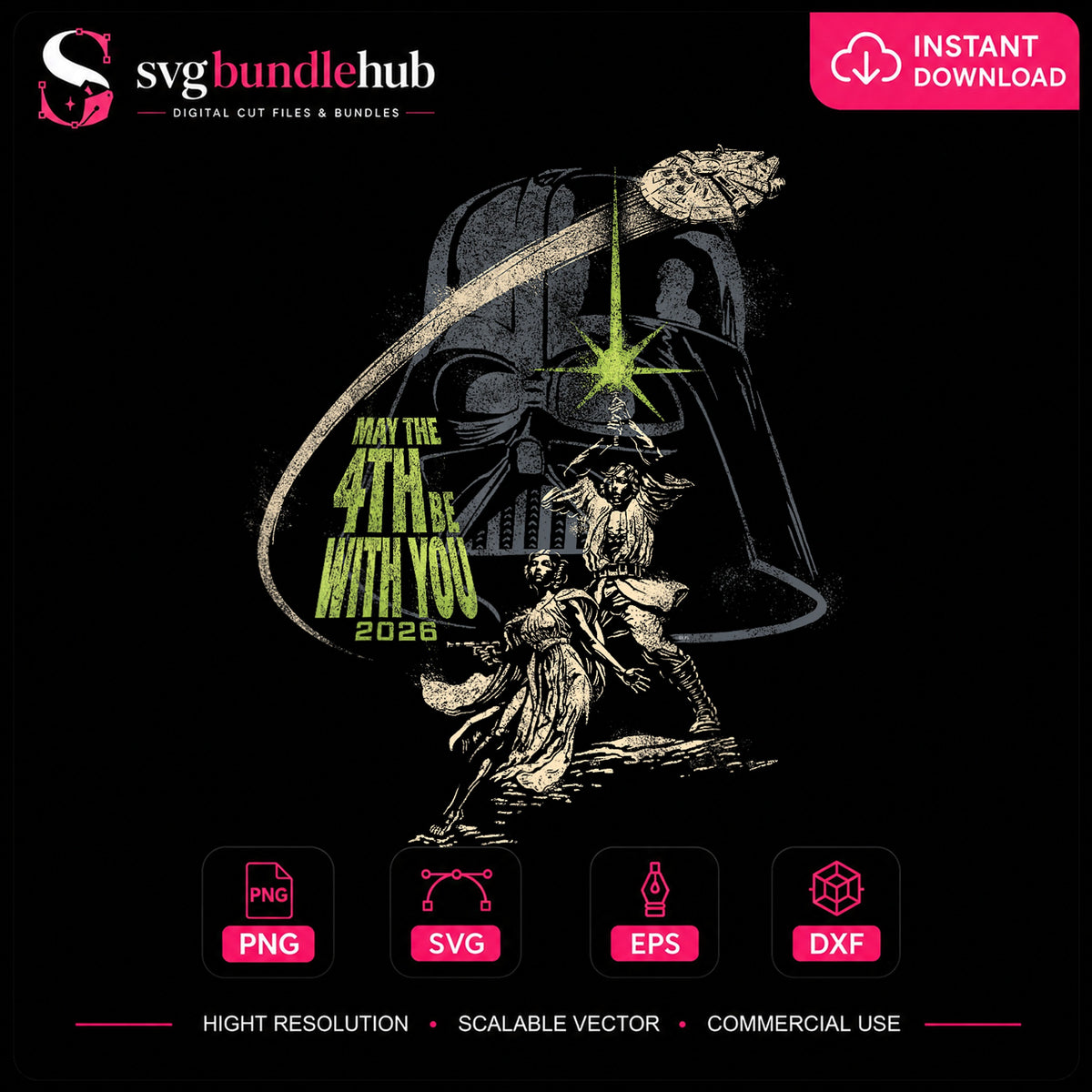 May The 4th Be With You 2026 Darth Vader Shirt PNG