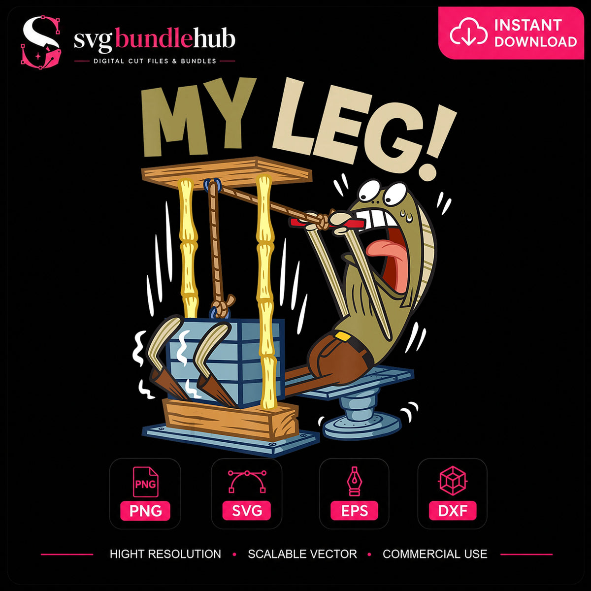 My Leg Fred Fish Workout Gym Meme Funny PNG