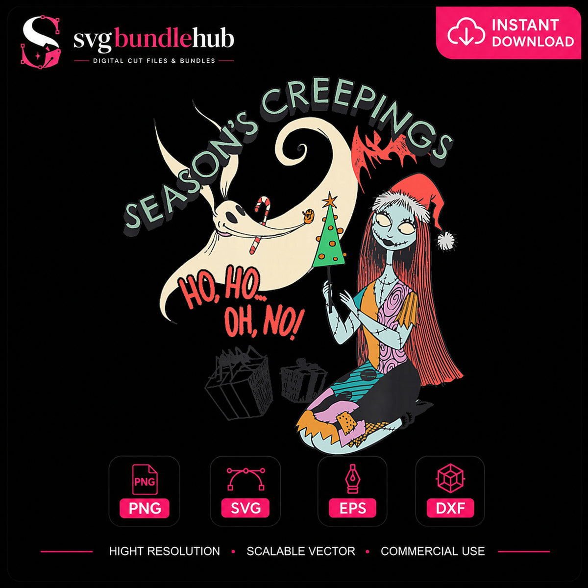 Nightmare Before Christmas Season's Creepings Sally PNG