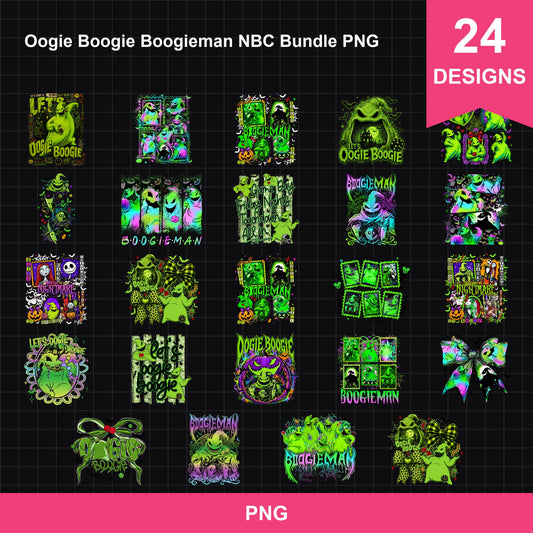Oogie Boogie Boogieman NBC Bundle PNG | SvgBundleHub