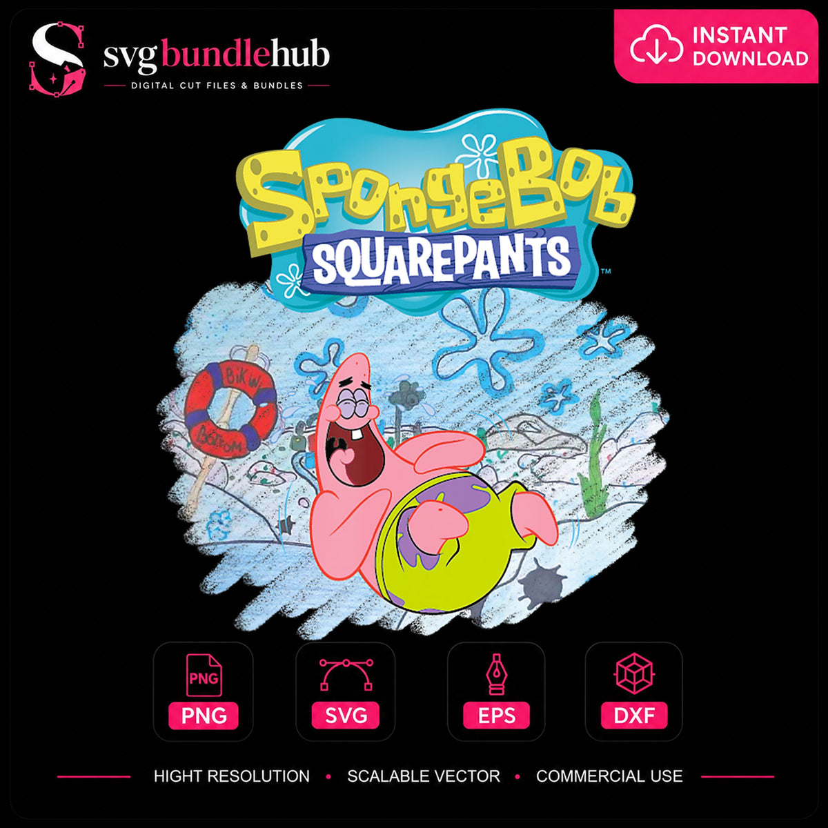 Patrick Star Bikini Bottom SpongeBob SquarePants PNG