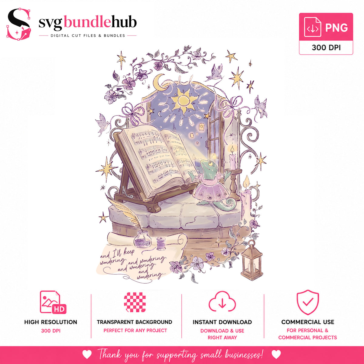 Rapunzel Wondering Sheet Music PNG | SvgBundleHub