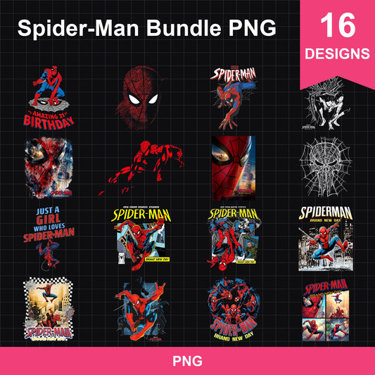 Spider-Man Bundle PNG, Brand New Day Comics | SvgBundleHub