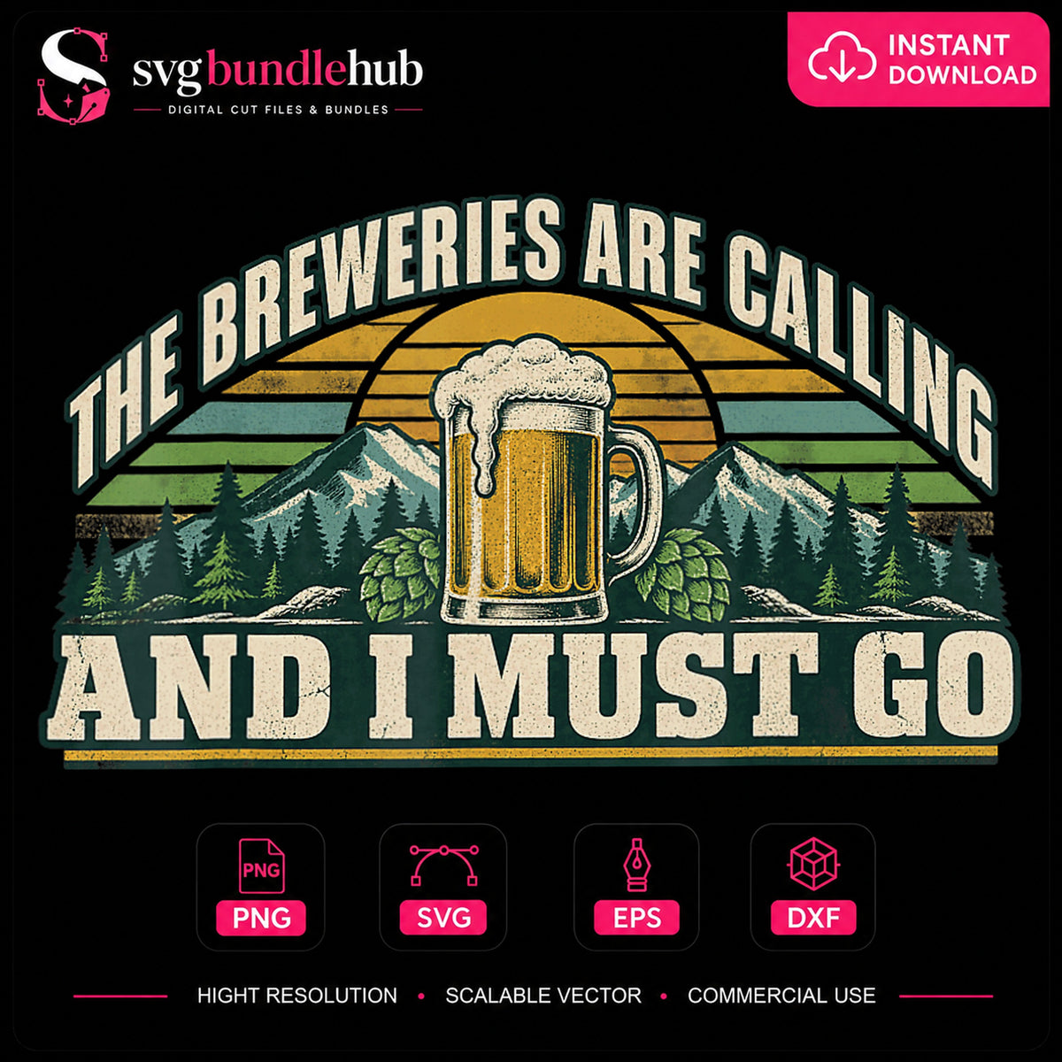 The Breweries Are Calling And I Must Go Beer PNG