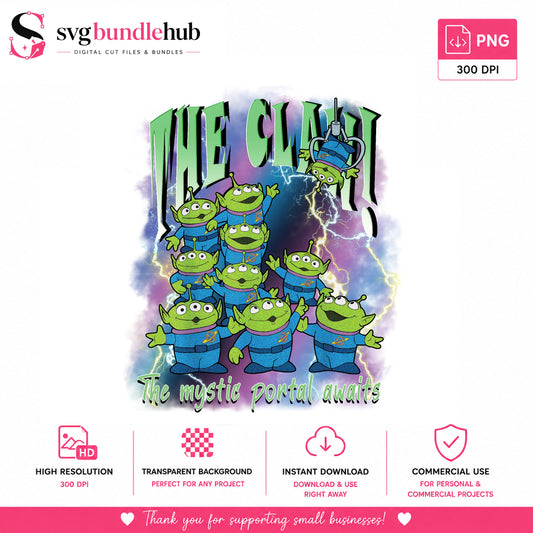 Toy Story Aliens The Claw PNG, Disney Pixar PNG, Mystic Portal PNG