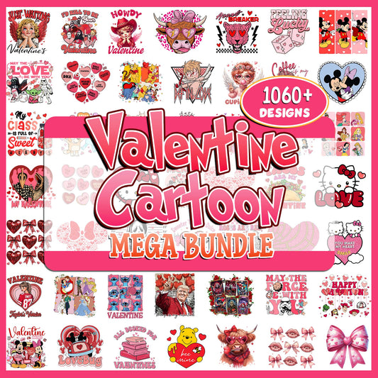 Valentine's Day Mega Bundle PNG | SvgBundleHub