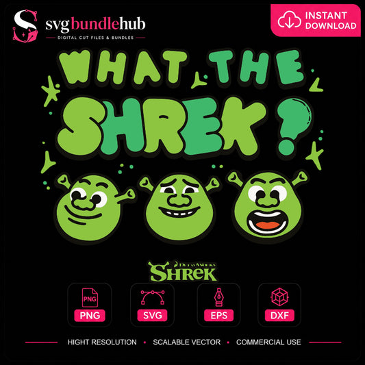 What The Shrek Funny Ogre Face Expressions PNG