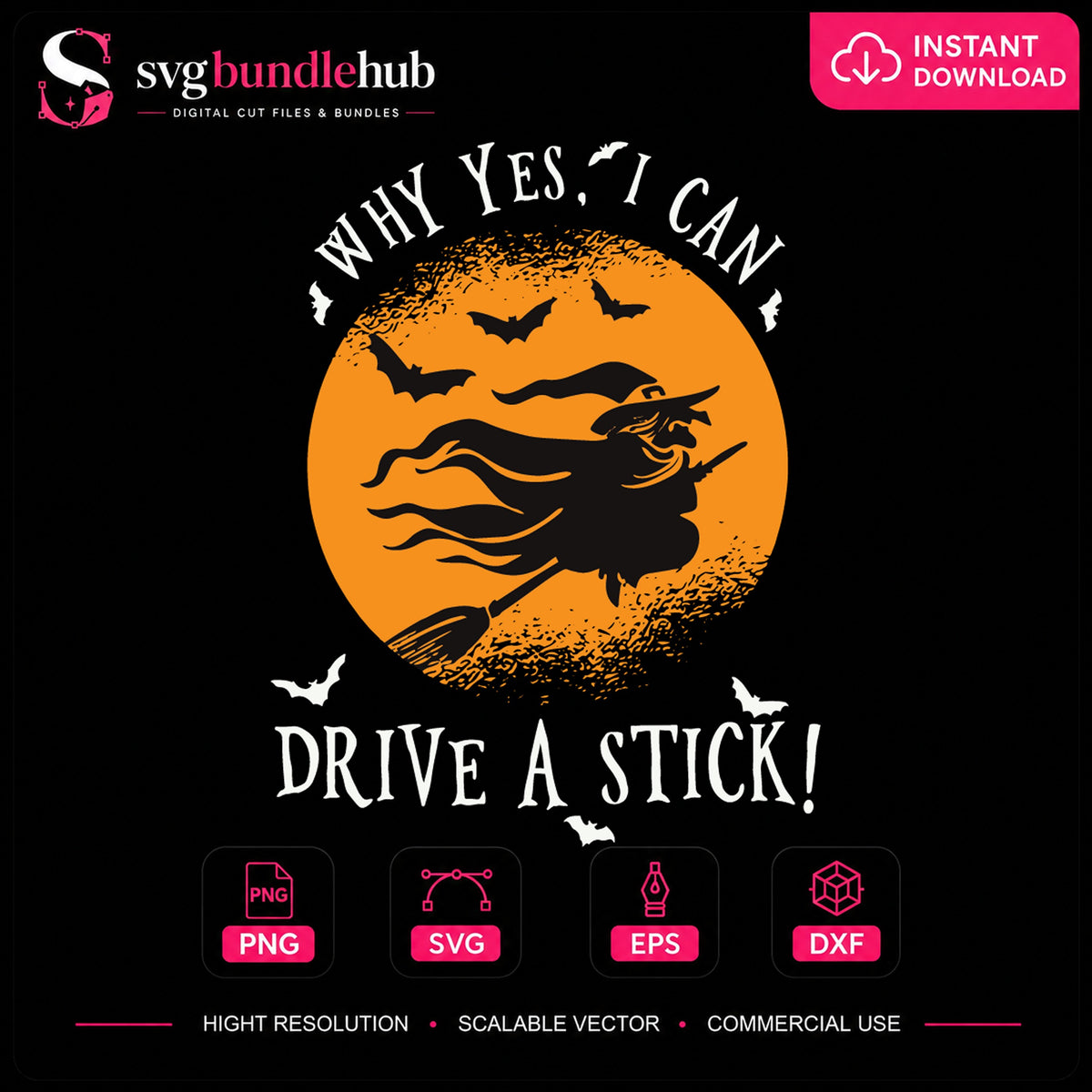 Why Yes I Can Drive A Stick SVG, Funny Quote Clipart Digital
