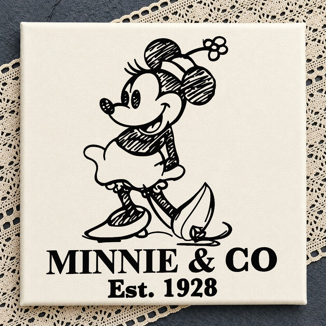 Minnie Mouse And Co Est 1928 SVG, Disney SVG PNG, Minnie SVG