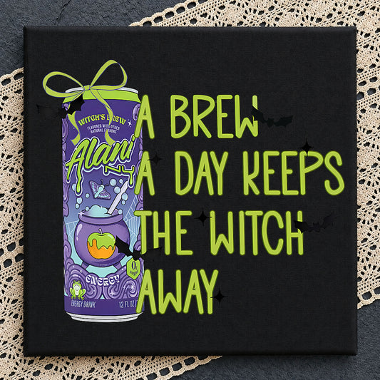 Alani Nu Witchs Brew Halloween Clipart, A Brew A Day Keeps The Witch