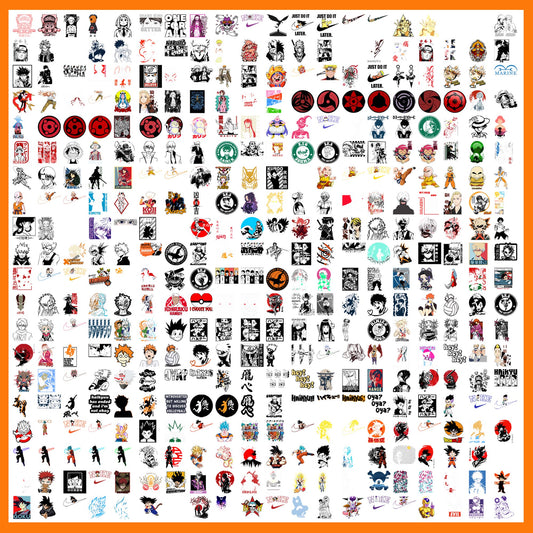 Anime Movies Mega Bundle PNG | SvgBundleHub