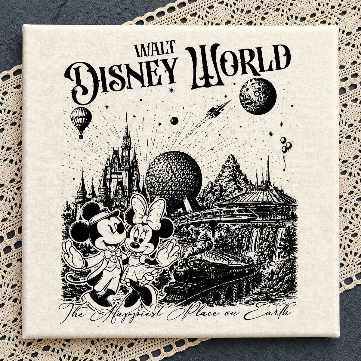Walt Disney World Mickey Minnie PNG | SvgBundleHub