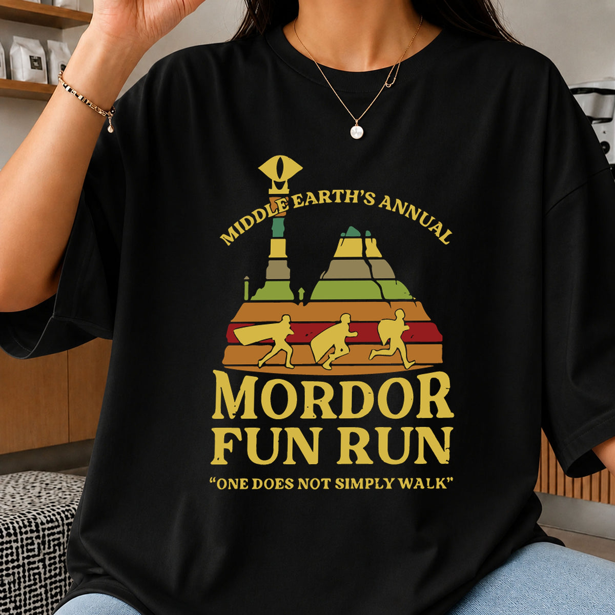 Mordor Fun Run One Does Not Simply Walk SVG